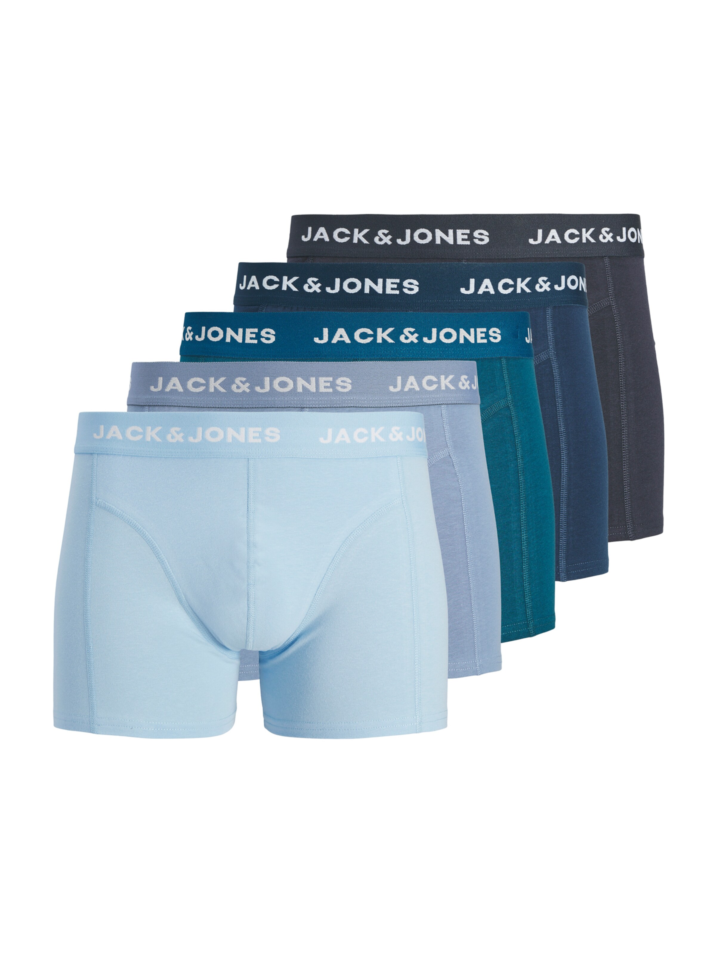 JACK & JONES Boxeralsók 'JACHENRIK' - kék: elől