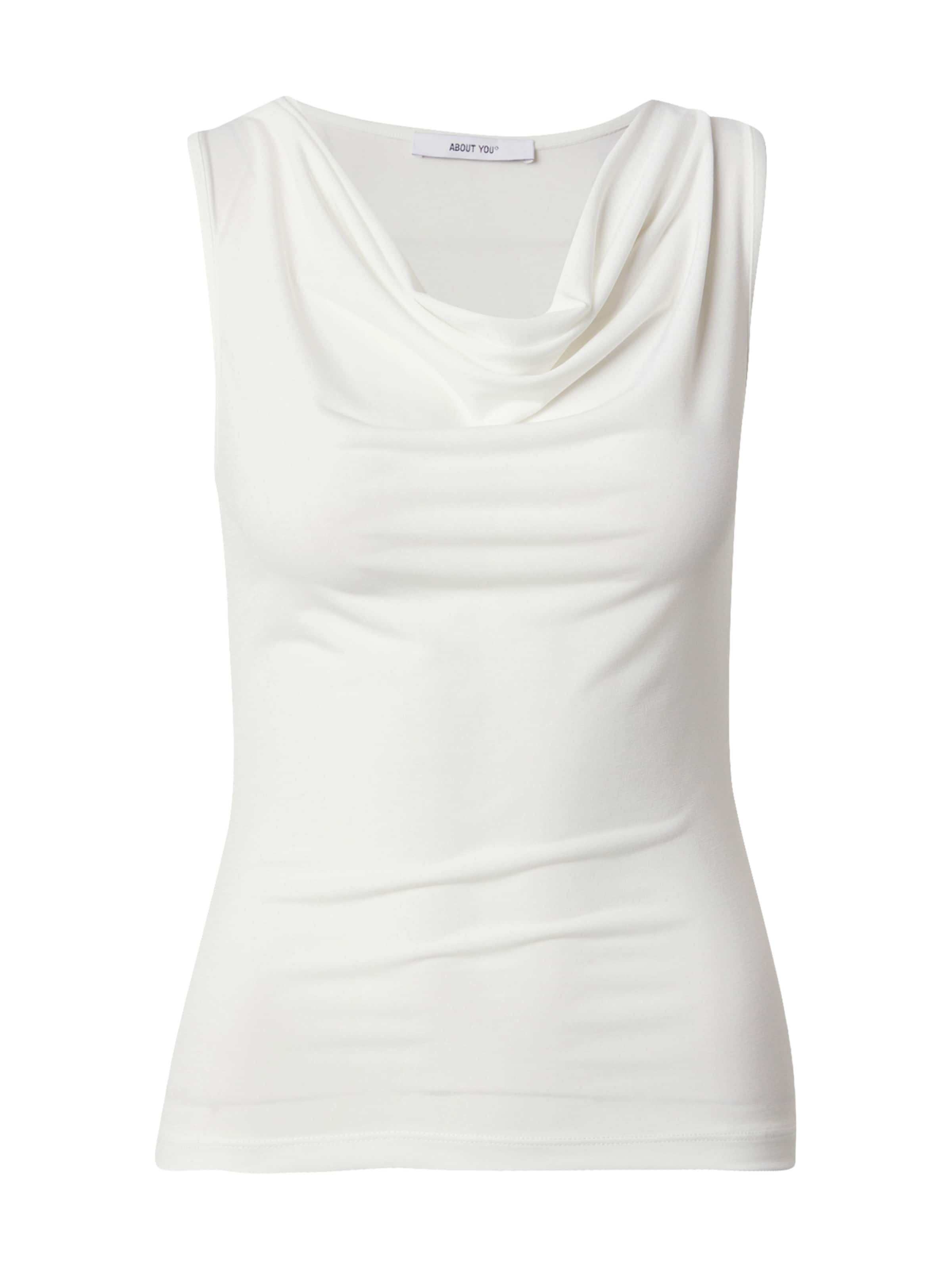 ABOUT YOU Top 'Jula' in Wit: voorkant