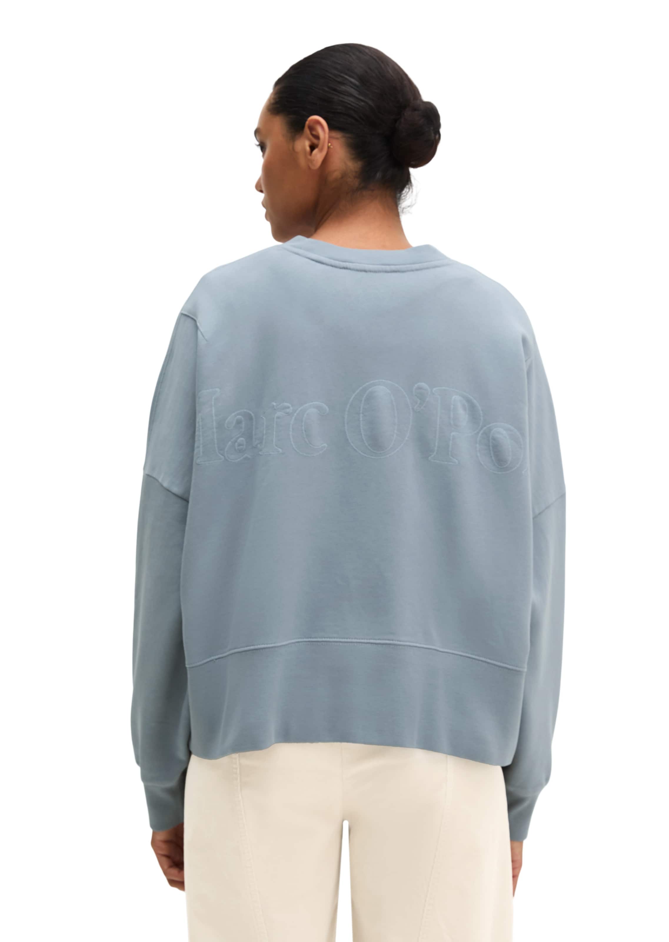 Marc O'Polo Sweatshirt in Blauw