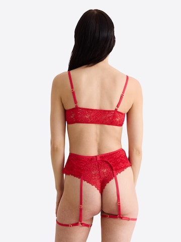 Porte-jarretelles 'Dreamy Lace' Erlich Textil en rouge