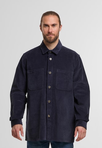 Veste mi-saison FYNCH-HATTON en bleu : devant