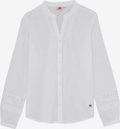 SPIETH & WENSKY Blouse folklorique en blanc, Vue avec produit