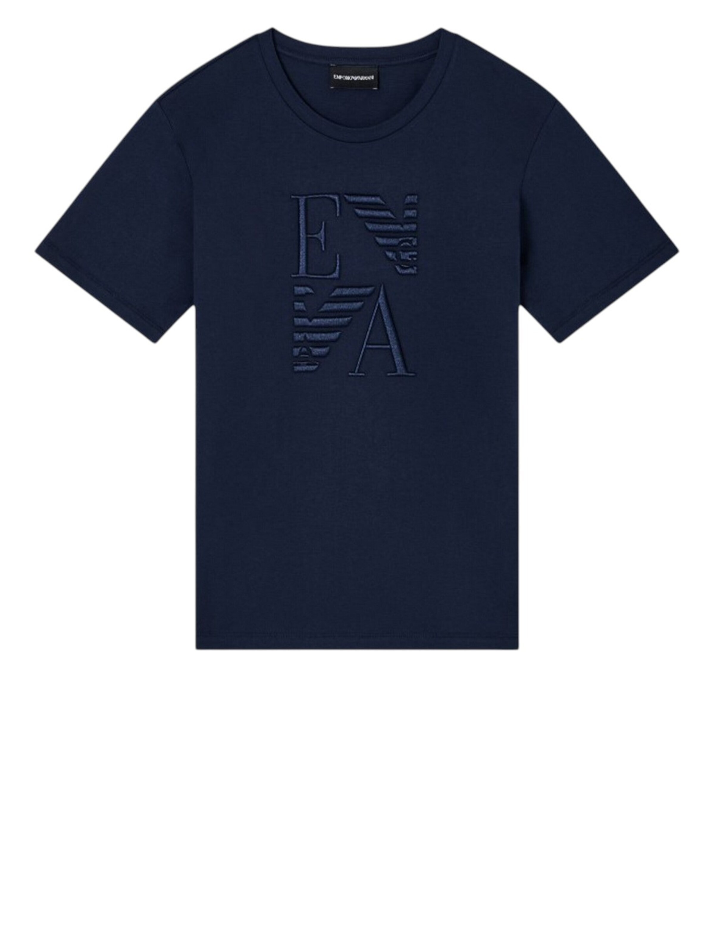 Maglietta di Emporio Armani in blu: frontale