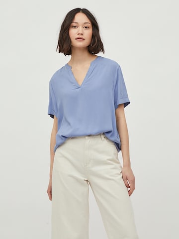 VILA - Blusa 'Roma' en azul: frente