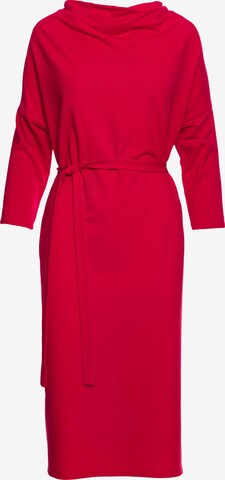 Stylove Sukienka 'Sukienka oversize z modalu' w kolorze czerwony: przód
