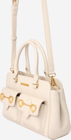Love Moschino Handbag in Beige: front