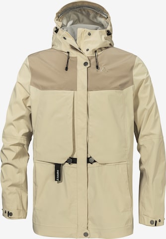 Schöffel Funktionsjacke 'Maghera' in Beige: Vorderseite