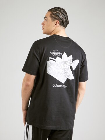 ADIDAS ORIGINALS Футболка в Черный: спереди