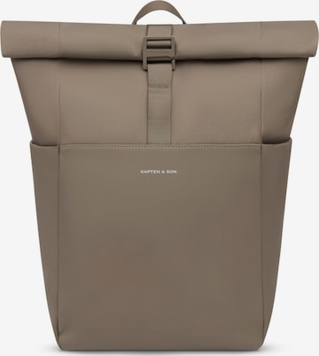 Kapten & Son Rucksack 'Lund Basic' in Braun: Vorderseite