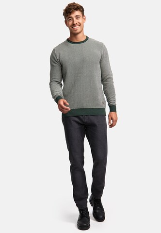 INDICODE JEANS Trui 'League' in Groen
