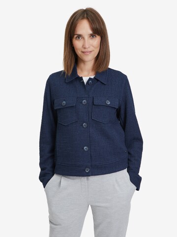 Betty & Co Between-Season Jacket in Blue: front