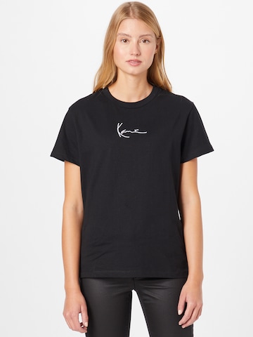 T-shirt Karl Kani en noir : devant