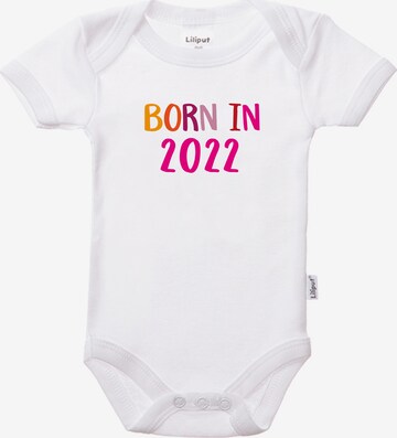 LILIPUT Romper/Bodysuit 'BORN IN 2022' in Grey