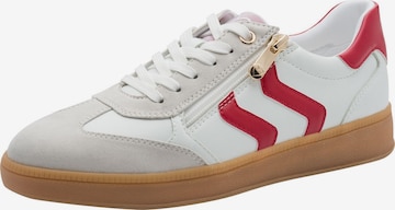 Baskets basses MARCO TOZZI en blanc : devant