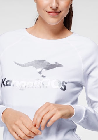 KangaROOS Sweatshirt in White