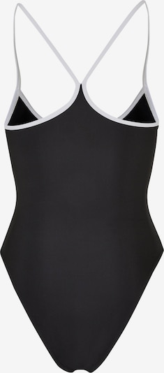 Costum de baie întreg pe XXL Urban Classics pe negru / alb, Vizualizare produs