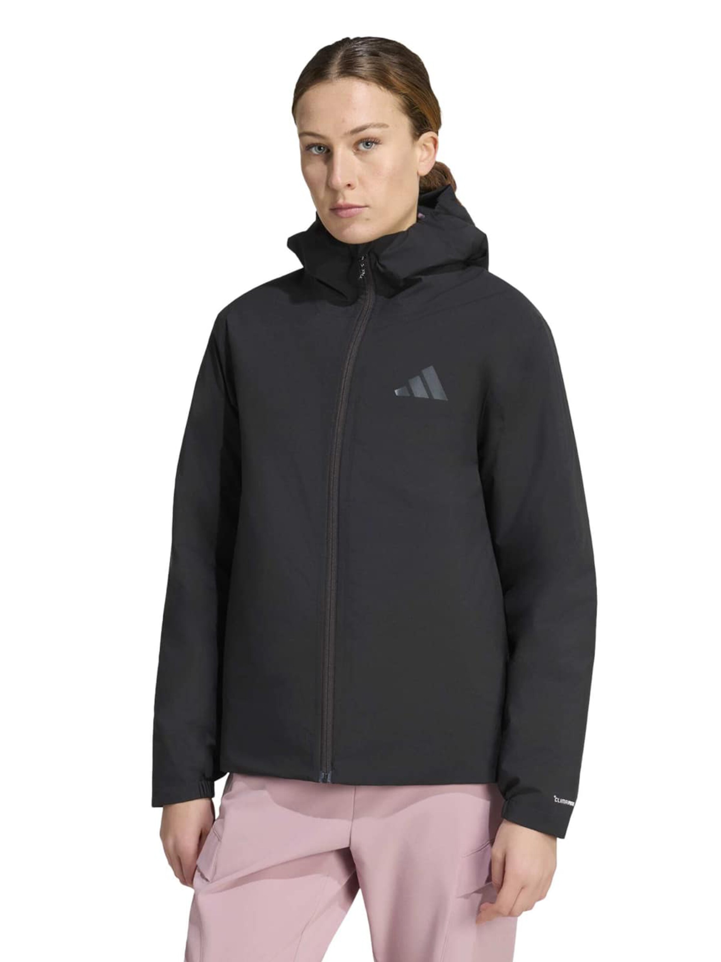 ADIDAS TERREXOutdoor jakna 'ESS' - crna boja: prednji dio
