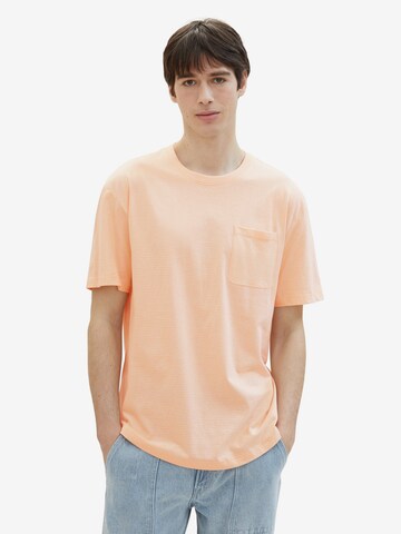 TOM TAILOR DENIM T-Shirt in Orange