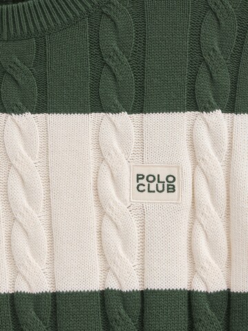 Polo Club Pullover in Grün