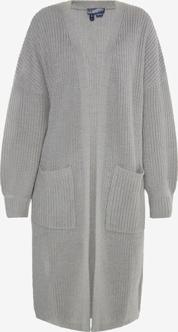 DreiMaster Vintage Knit cardigan in Grey: front