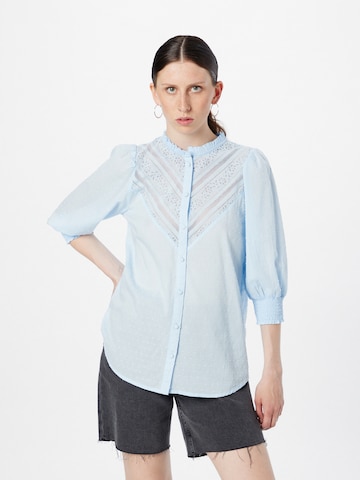 Love & Divine Blouse in Blue: front