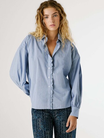 Chemisier 'Mara' Pepe Jeans en bleu : devant