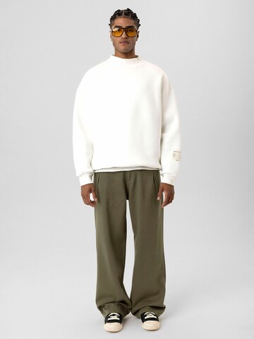 Dandalo - Pierna ancha Pantalón plisado 'Rafael' en verde