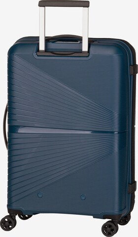 American Tourister Trolley 'Airconic Spinner' in Blau