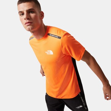 THE NORTH FACE - Camiseta funcional en naranja