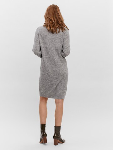 VERO MODA Knit dress 'Simone' in Grey