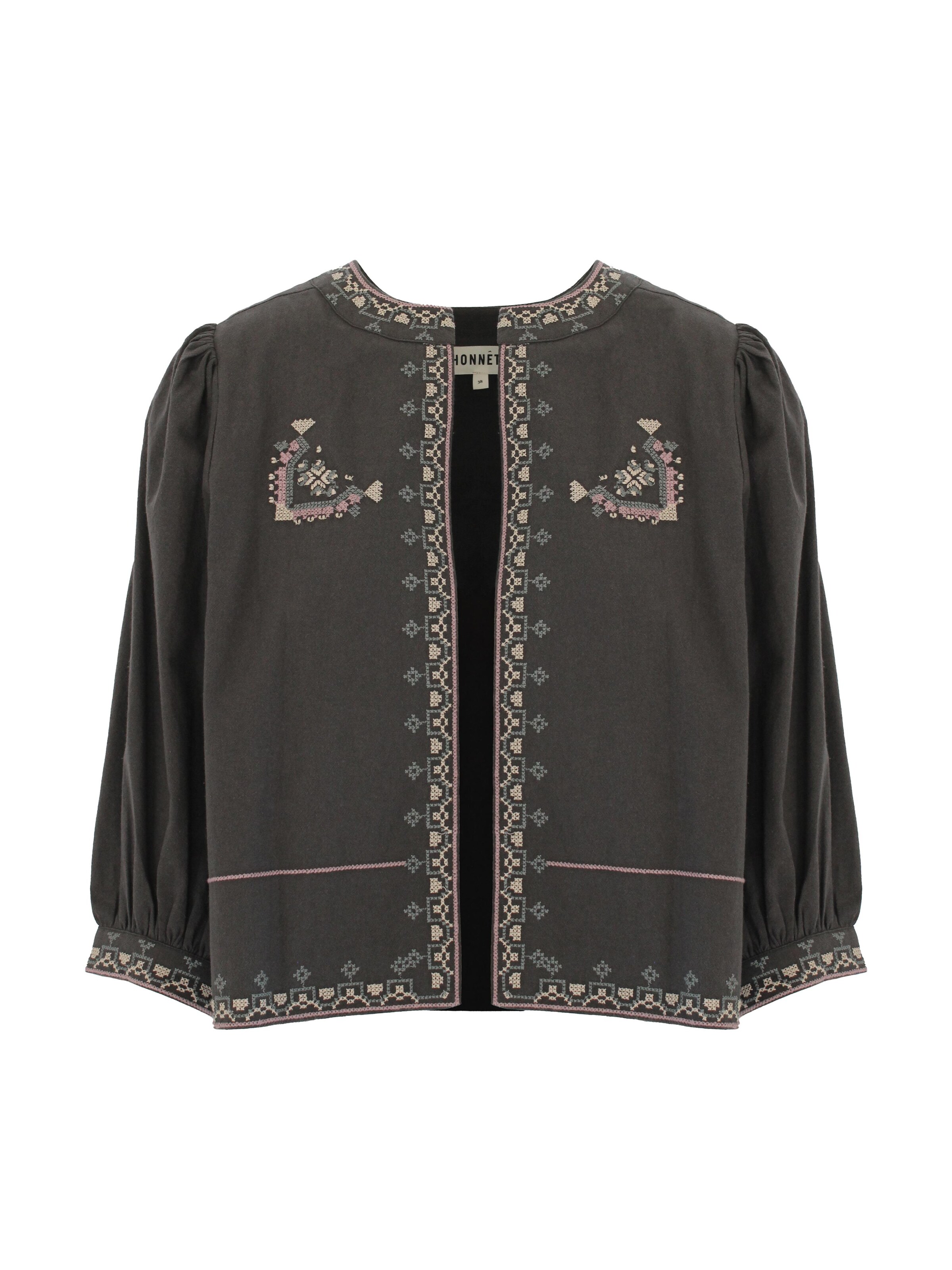 Honnête Atelier Tussenjas 'Milly' in Grijs