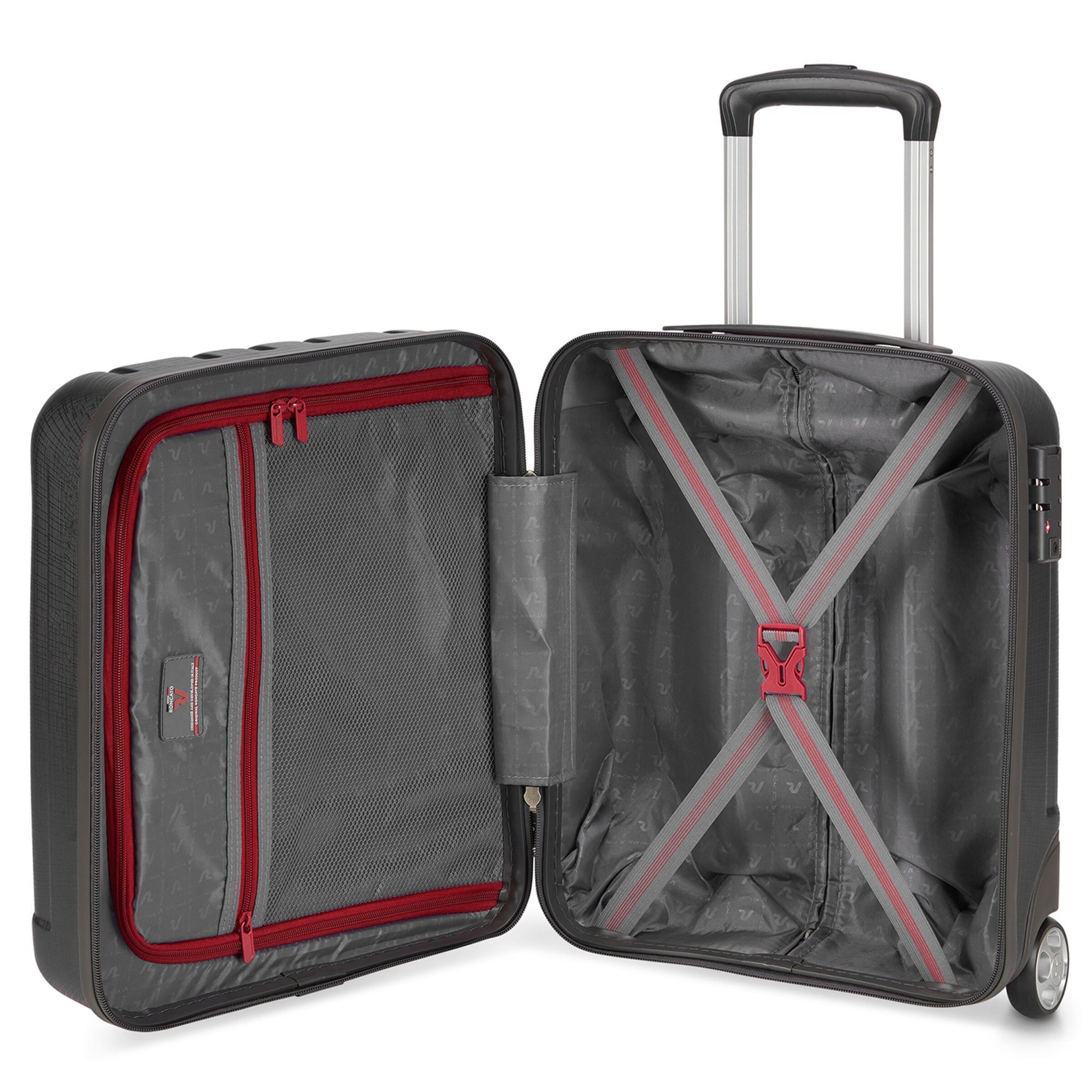 Roncato Trolley 'Kinetic 2.0' in Schwarz