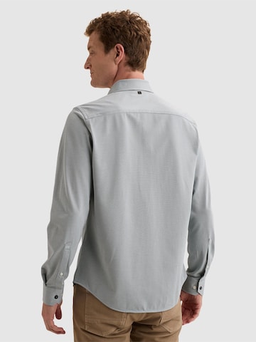 VANGUARD Regular fit Overhemd 'Elevated Knit shirt with two-tone effect' in Blauw