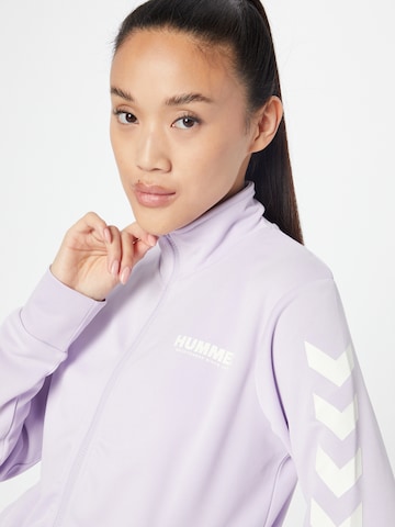 Veste de survêtement 'LEGACY POLY' Hummel en violet