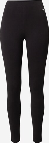 Champion Authentic Athletic Apparel Skinny Leggings in Black: front