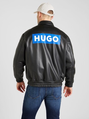 HUGO Blue Between-season jacket 'Boldu2421' in Black