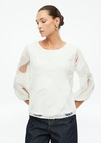 s.Oliver Blouse in Beige: voorkant