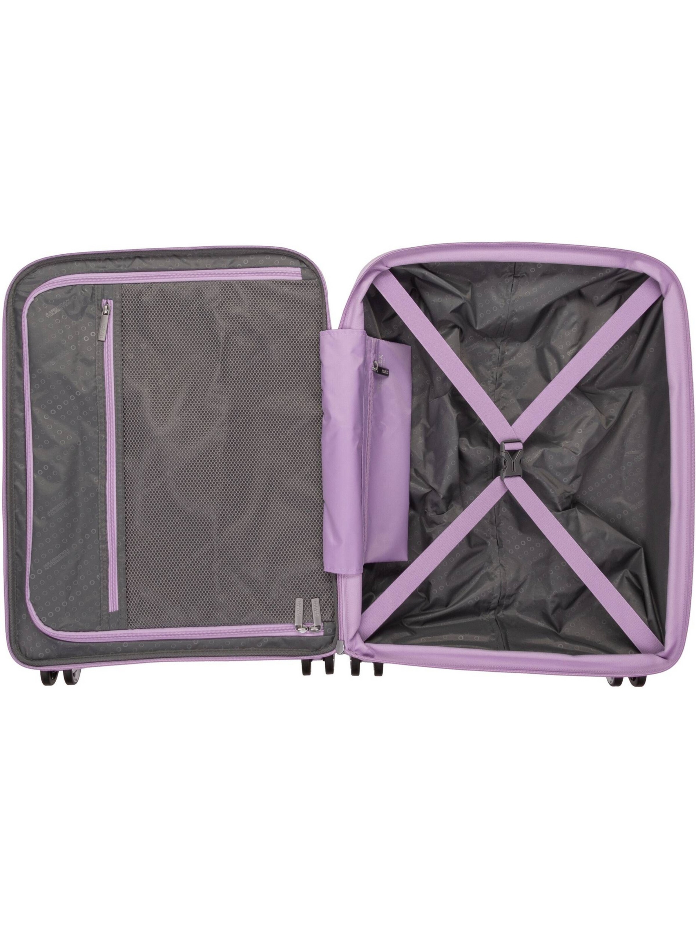 American Tourister Trolley 'Starvibe Spinner 55 EXP' in Purple