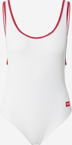 DIESEL Swimsuit in White: front