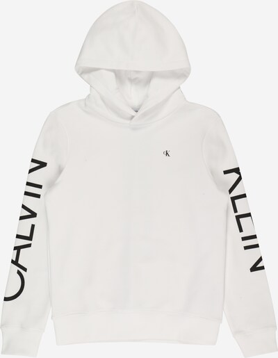 Calvin Klein Jeans Sweatshirt 'Hero' in schwarz / weiß, Produktansicht