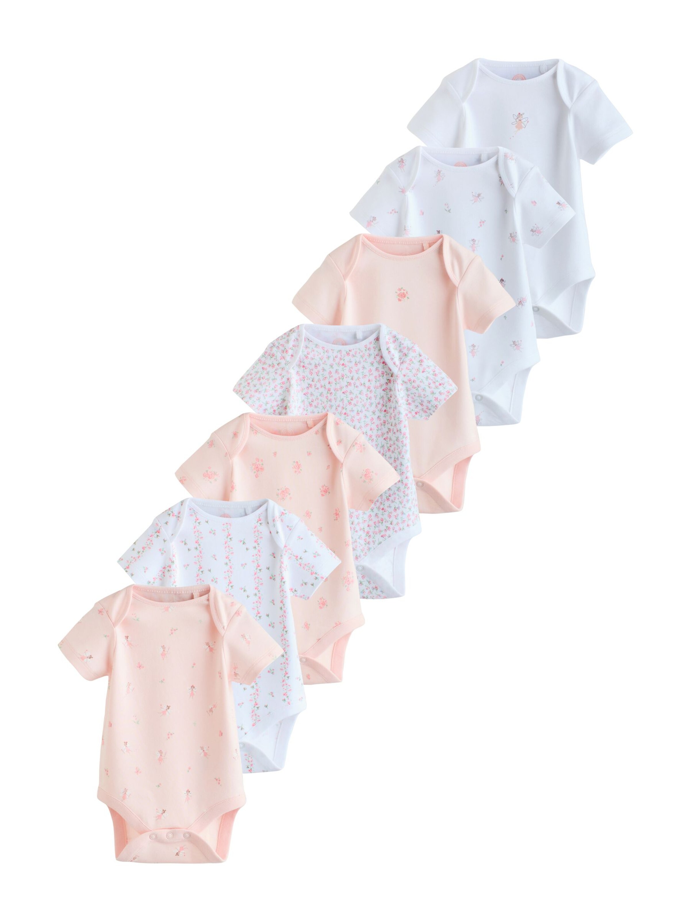 Next - Pijama entero/body en rosa: frente