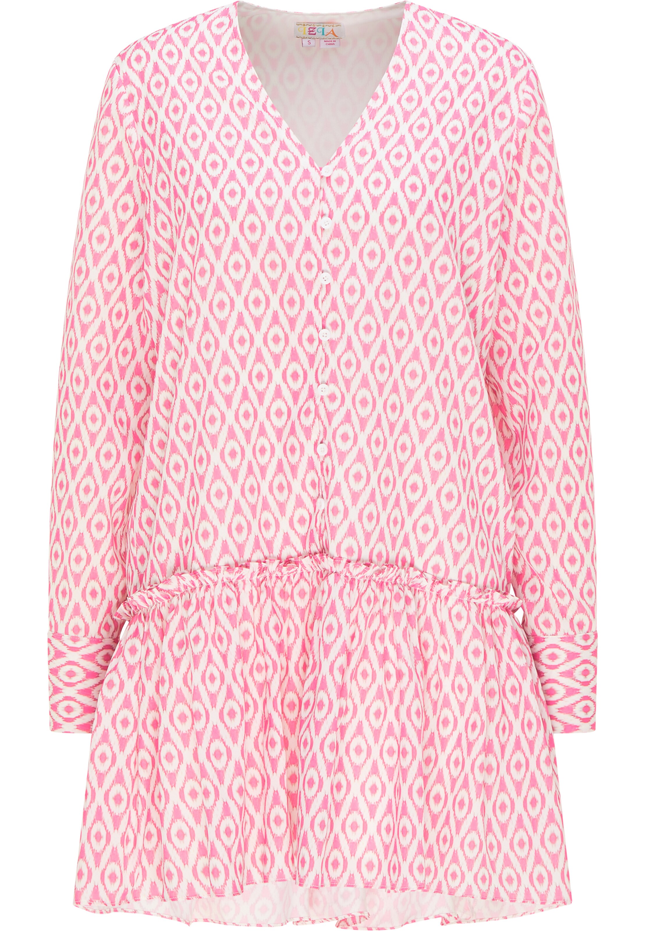 Rochie de vară de la IZIA pe roz: față