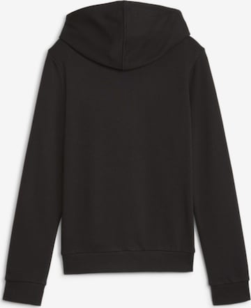 PUMA Zip-Up Hoodie 'Ess+' in Black