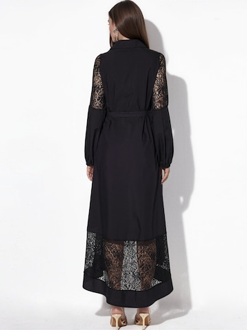 Robe-chemise MSN Collection en noir