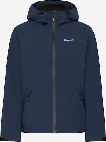 Veste fonctionnelle 'NBGureet' North Bend en bleu : devant