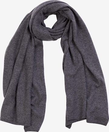Écharpe CASH-MERE.CH en gris : devant