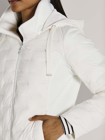 Veste mi-saison MADELEINE en blanc