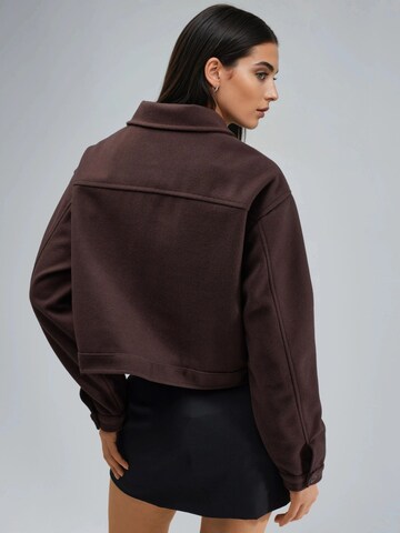 Busem Between-Season Jacket in Brown