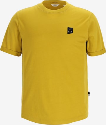 T-Shirt 'Brody' CHASIN' en jaune : devant