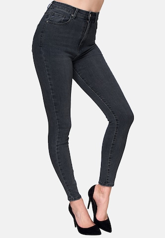 Elara Skinny Jeans in Schwarz